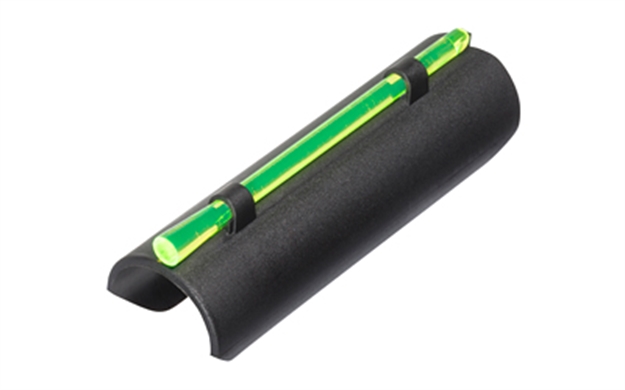 Picture of  Hiviz Mpb Mpb Plain Barrel Snap-On Front Sight  Black | Green/Red Fiber Optic
