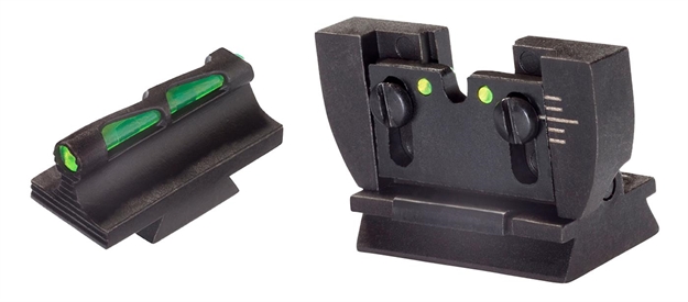 Picture of Hiviz Litewave Front/Rear Sight Combo For Ruger 10 22 Rifles, Includes Green, Red And White Replaceables RG1022 613485589238