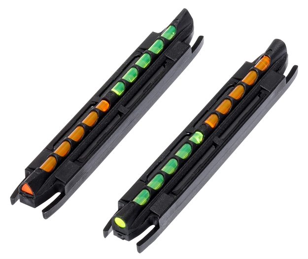 Picture of  Hiviz To300 Two-In-One Magnetic Front Sight  Black | Green/Orange Fiber Optic 613485588606