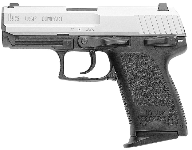 Picture of HK 704031Ss Usp40c Compact Stainless V1 Single/Double 40 Smith & Wesson (S&W) 3.