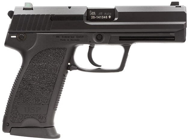 Picture of Heckler & Koch 81000323 Usp V1 45 Acp 4.41" 12+1 (3) Black Black Steel Slide Black Polymer Grip Night Sights 704501LEA5 642230245471