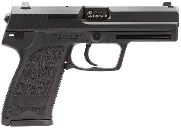 Picture of Heckler & Koch 81000312 Usp V7 Lem 9Mm Luger 4.25" 15+1 (3) Black Black Steel Slide Black Polymer Grip Night Sights NO Manual 709007LEA5