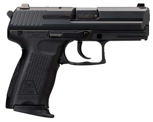 Picture of Heckler & Koch P2000 Semi-Auto Pistol 9Mm V3 Da/Sa Rear Decocking Button 3.66" 3-10Rnd & Night Sights