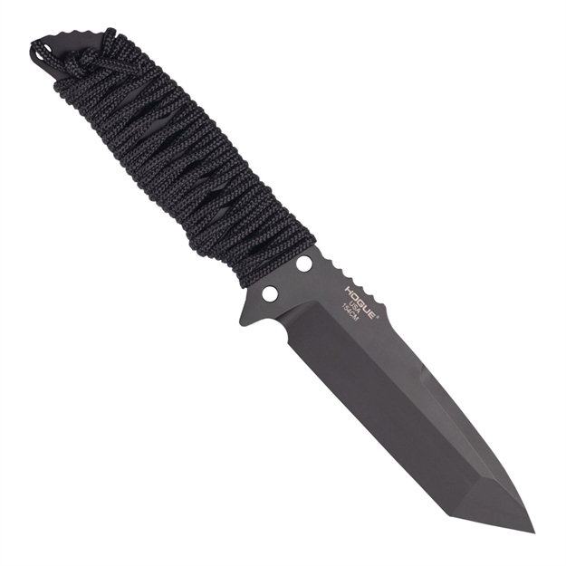 Picture of HK Fray 4.2In Fixed Tanto Black Autoret Sheath Paracord Wrap