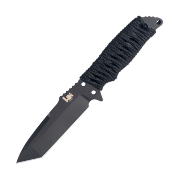 Picture of HK Fray 4.2In Fixed Tanto Blk W Autoret Sheath Blkred Scales