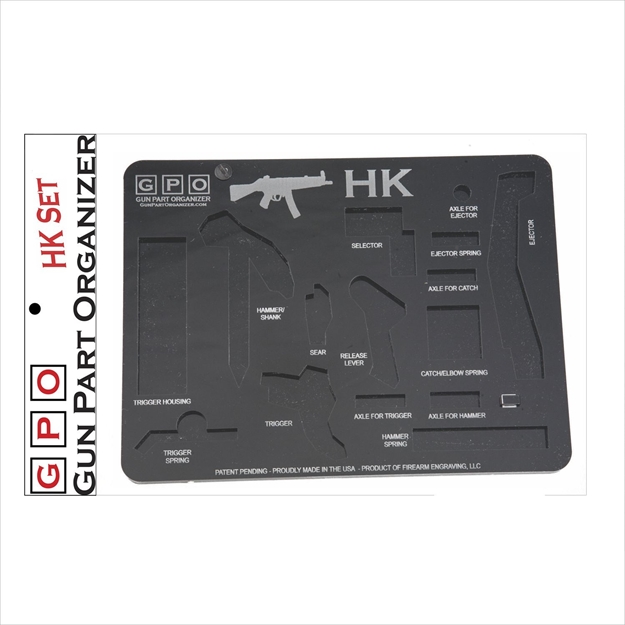Picture of HK Gun Part Organizer Black