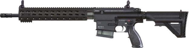 Picture of HK Mr762 Rifle 7.62X51 Black 16.5" 20Rd Keymod W/Sights<