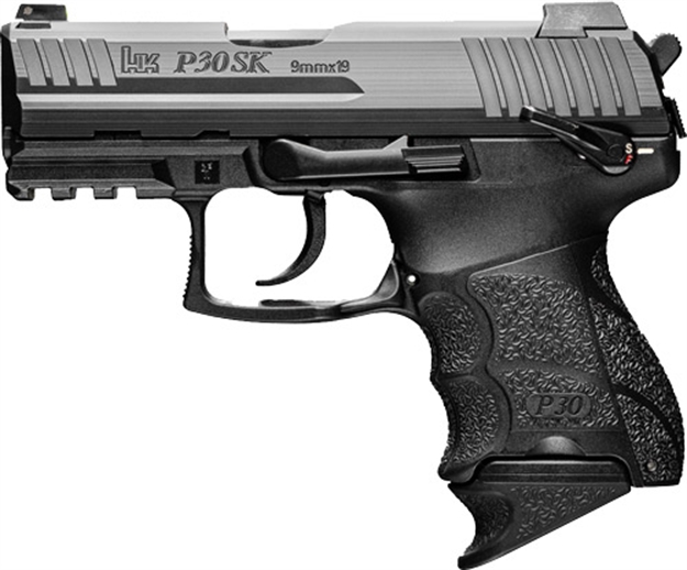 Picture of HK P30sk V3 Da/Sa Trigger 9Mm 3.27" Bbl NS 3-10Rd Blk!! 81000087