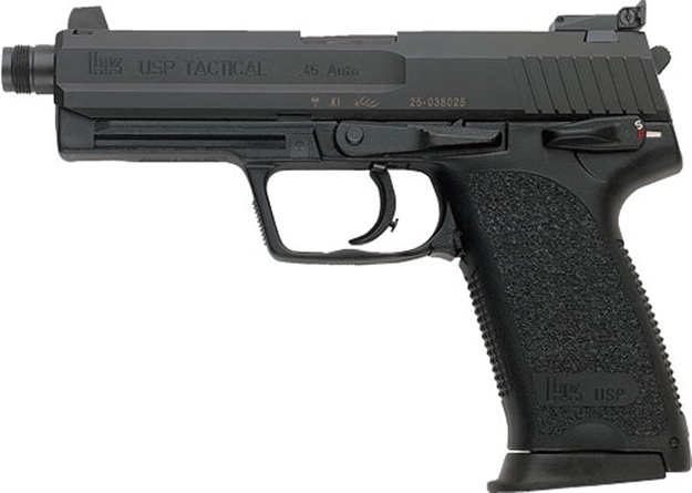 Picture of HK Usp45 Tactical V1 45Acp 5.09" Bbl 2-12Rd Black 81000350
