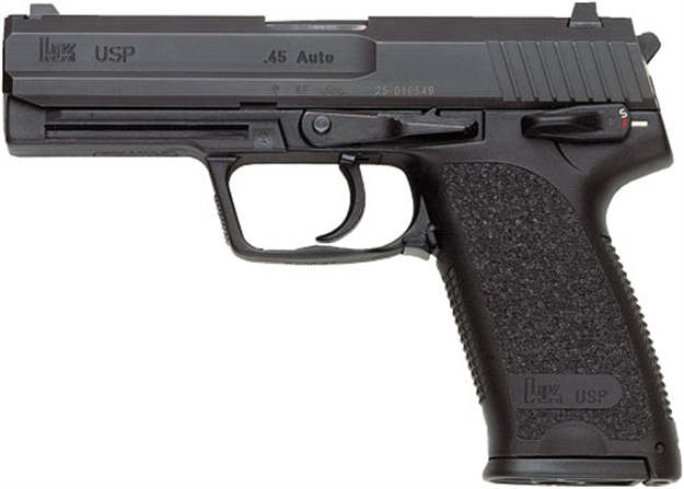 Picture of HK Usp45 V1 Da/Sa 45Acp 4.41" Bbl 2-12Rd Black 81000322 642230261464