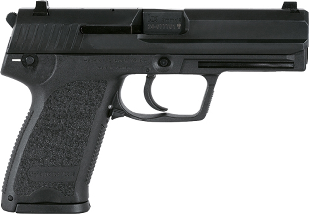 Picture of HK Usp9 Compact V1 Da/Sa 9Mm 3.58" Bbl NS 3-10Rd Black!! 81000332