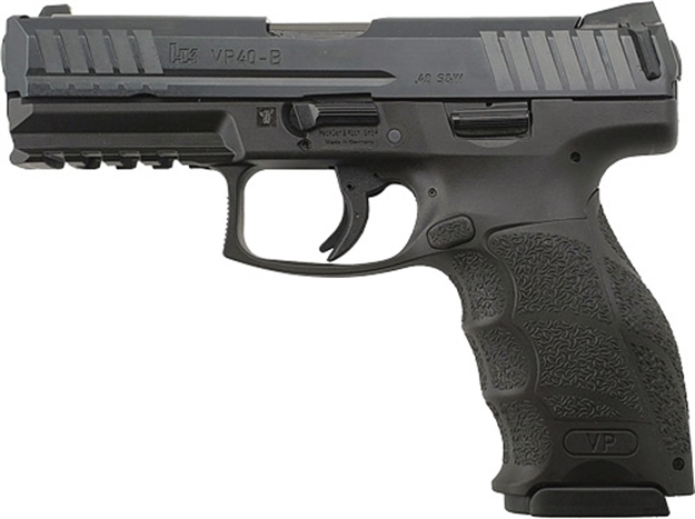Picture of HK Vp40-B Push Button .40Sw 4.09" Bbl FS 2-13Rd Blk! 81000269