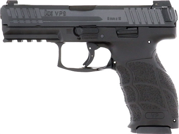 Picture of HK Vp9 Striker Fired 9Mm 4.09" Bbl NS 3-10Rd Blk!! 81000224