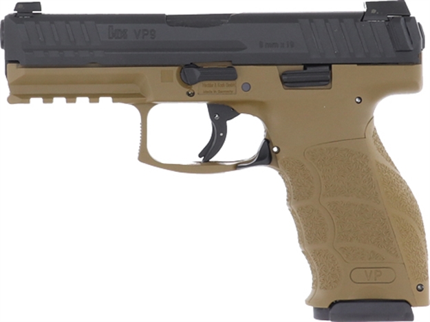 Picture of HK Vp9 Striker Fired 9Mm 4.09" Bbl NS 3-17Rd Fde< 81000226