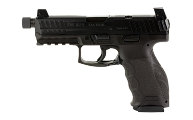 Picture of Heckler & Koch Vp9 Tactical Optics Ready 9Mm 4.70" Front NS 3-17Rd Blk< 81000625 642230262485