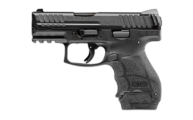 Picture of HK Vp9sk-B Push Button O-Ready 9Mm 3.39" Bbl 1-13Rd 1-10Rd