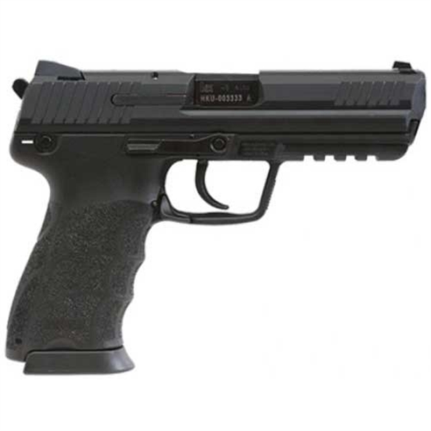Picture of Heckler & Koch 81000028 Heckler & Koch45 V7 Lem 45 Acp 10+1 4.46" Black Polygonal Rifled Barrel, Serrated Steel Slide, Polymer Frame W/Picatinny Rail, Black Polymer Grip, Ambidextrous 745007A5 642230245754