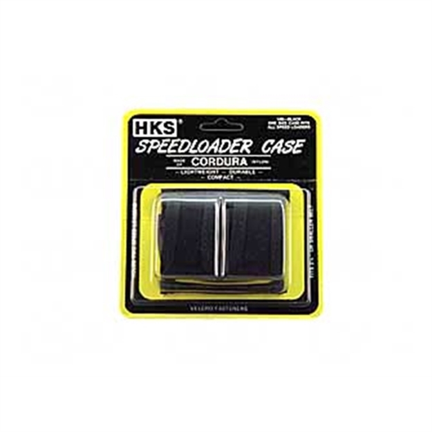 Picture of Hks Speedloader Case Black Double Side-By-Side Cordura Nylon 100-B 088652010011