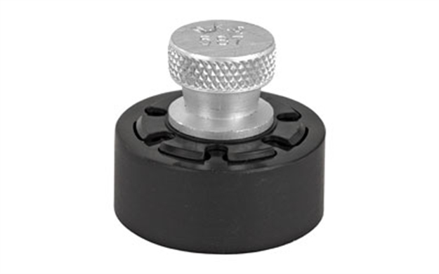 Picture of Hks 587A A Series  Black 7Rd 38 Special/357 Mag Metal Fits S&W 686/Taurus 617/817/66 587-A