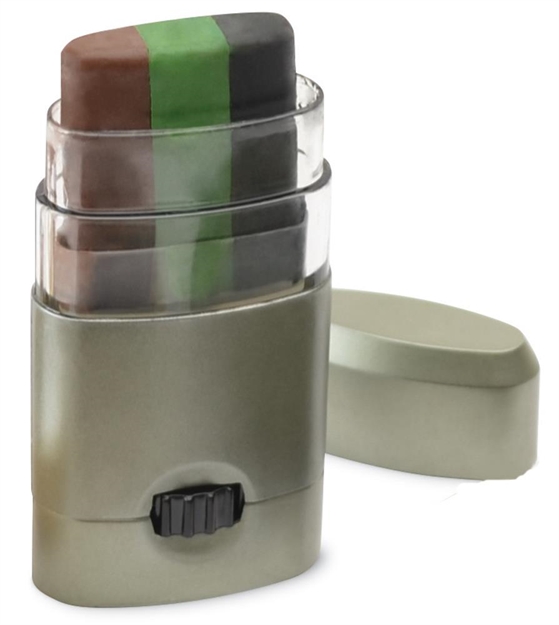 Picture of Hme 3 Color Camo Face Paint "Mess Free" Application Stick HMECMOFPDS 888151014813