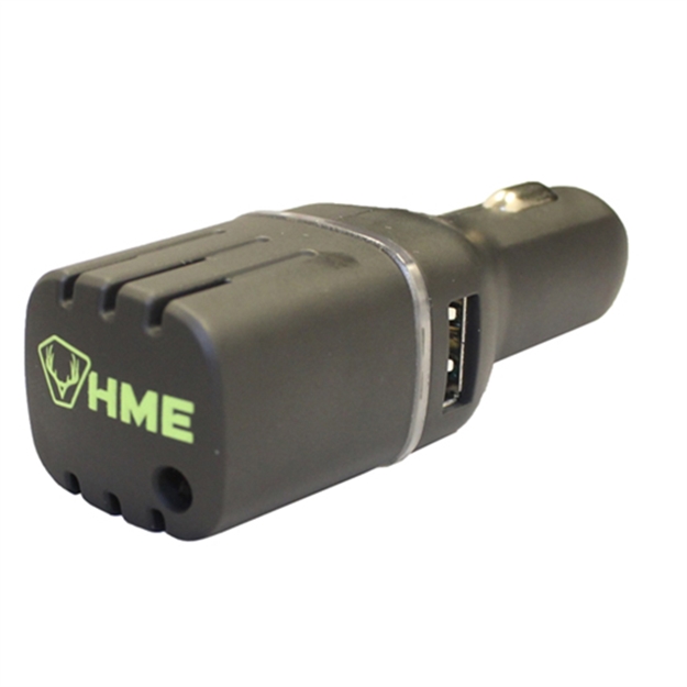 Picture of Hme Scent Slammer Car Air Purifier 12V W/Dual Usb Output, Strong Anion Low Ozone Levels APUR