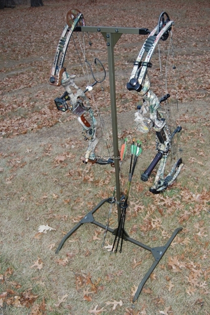 Picture of Hme Hmehsph Hard Surface Bow Practice Hanger  Green Steel HME-HSPH 830636009234