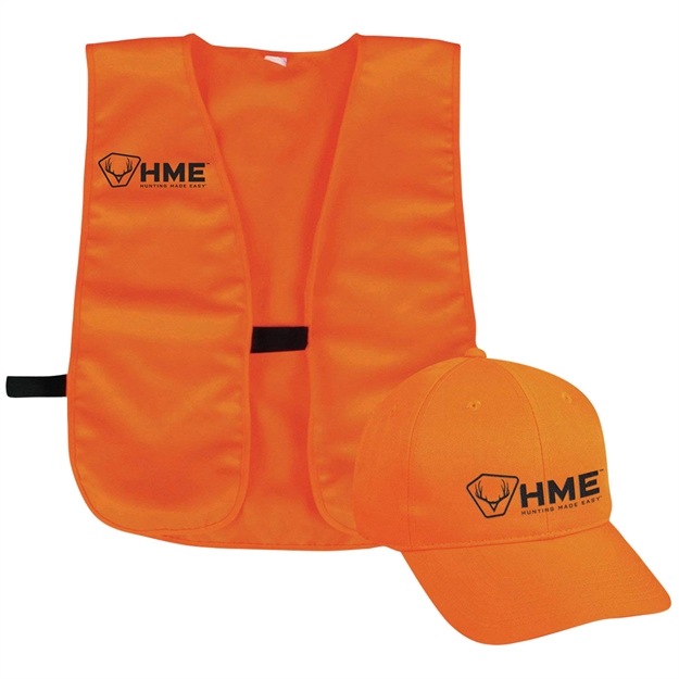 Picture of Hme Hmesfvhor Safety  Vest/Cap Osfa Orange Polyester HME-SF-VH-OR 888151022511