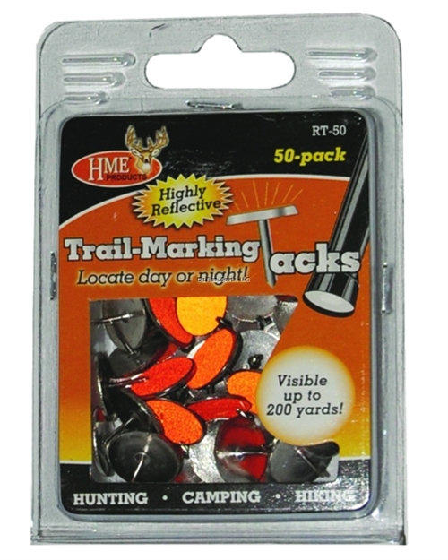 Picture of Hme Reflective Tack 50Pk Orange