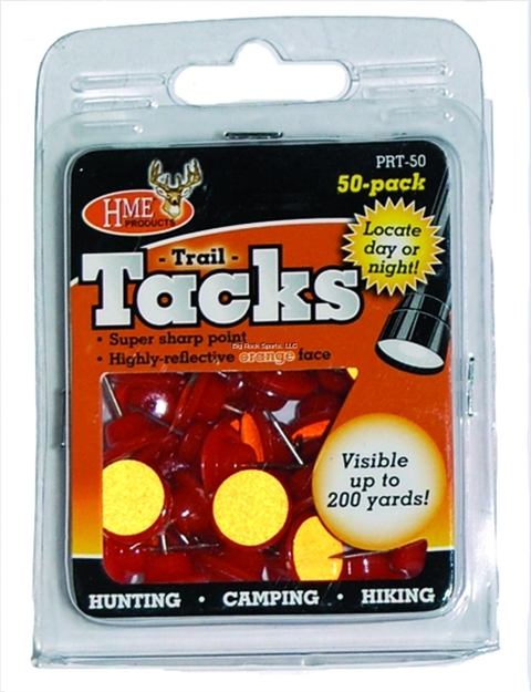 Picture of Hme Reflective Trail Tacks Orange