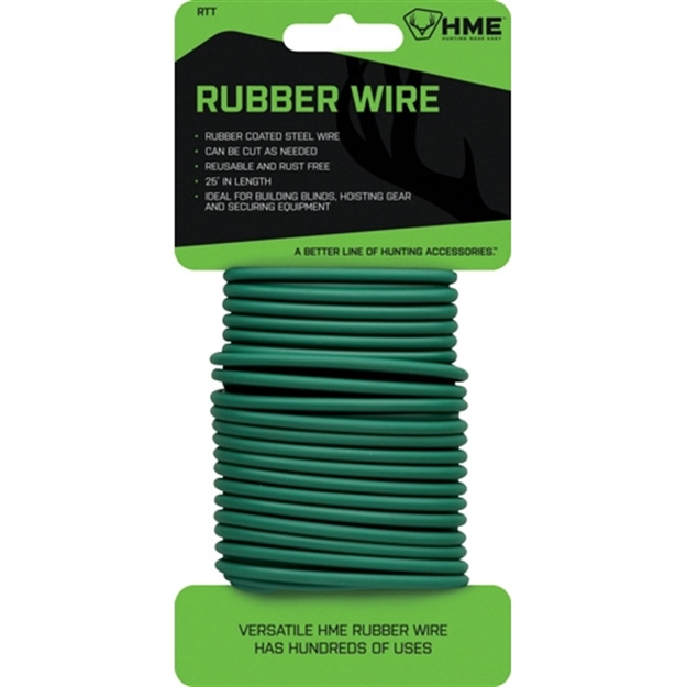 Picture of Hme Rubber Wire 25' Green HMERTT 888151014844
