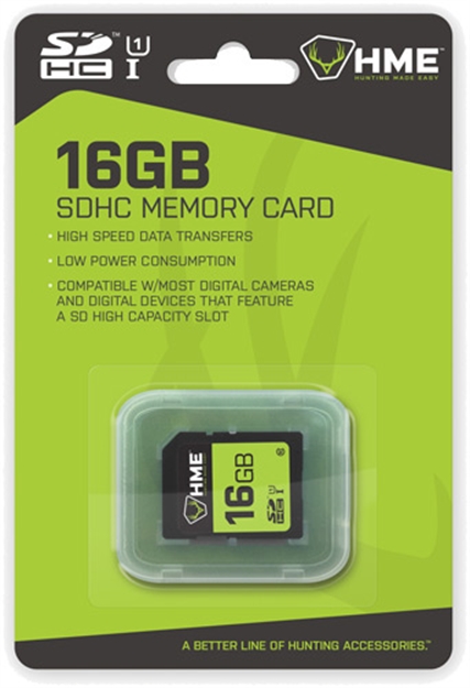 Picture of Hme SD Memory Card 16Gb 1Ea HME16GB 888151018484