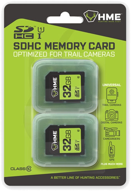 Picture of Hme SD Memory Card 32Gb 2Pk HME32GB2PK 888151021491