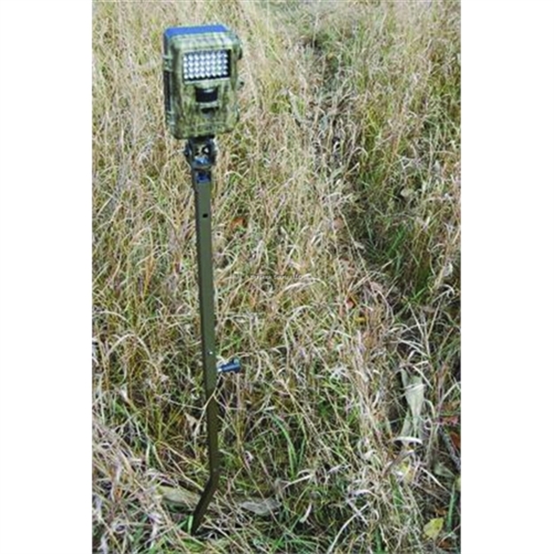 Picture of Hme Hmetchg Ground Mount Trail Camera Holder 26"-36" High Brown Metal TCH-G 830636005151