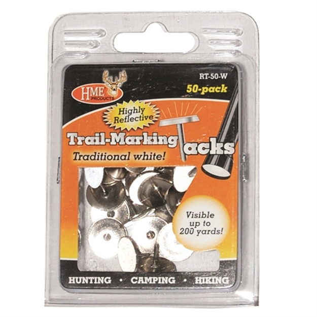 Picture of  Hme Rt-50-W Reflective Tacks  White 3.75" Long 50 Pack 830636004116