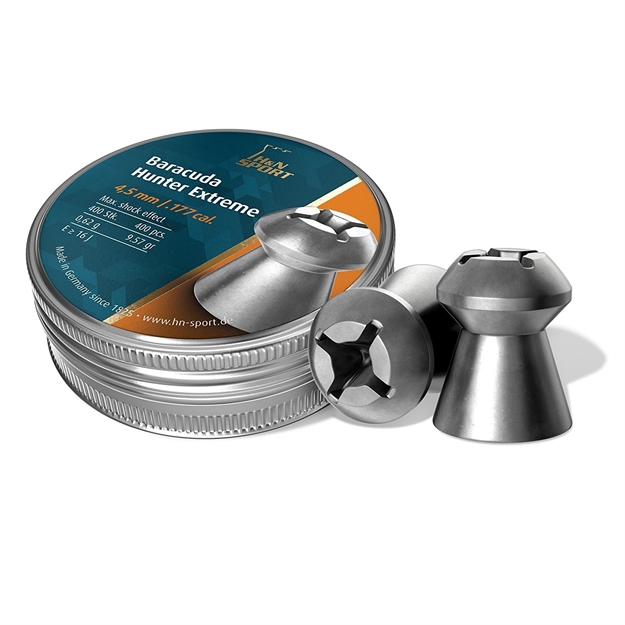 Picture of H&N Baracuda Hunter Extreme Hollowpoint Pellets .25 Cal.
