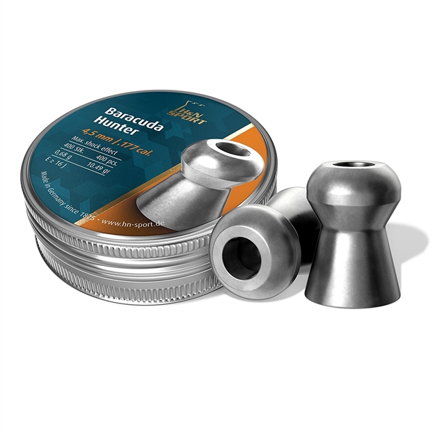 Picture of H&N Baracuda Hunter Hollowpoint Pellets .22 Cal.