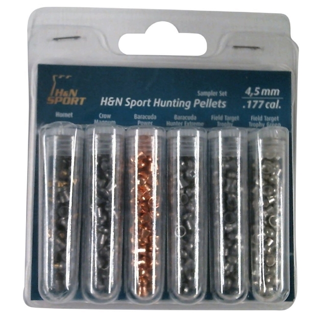 Picture of H&N Hunting-Sampler Packs .177 Cal. (6 Types)