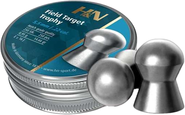 Picture of H&N Sport Field Target Trophy 22 14.66 Grain 250 Pack 92105530004 -