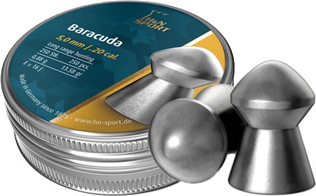 Picture of H&N Sport Pellets Baracuda 20 13.58 Grain 250 Pack 92185000003 4047058001944