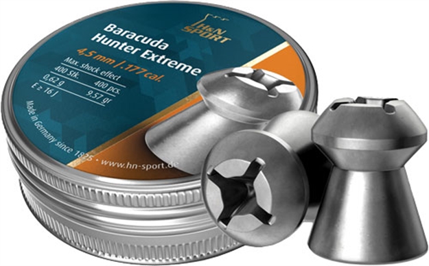 Picture of H&N Sport Pellets Baracuda Hunter Extreme .177 9.57 Grain 400 Pack