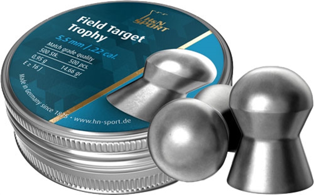 Picture of H&N Sport Pellets Field Target Trophy .22 14.66 Grain 500 Pack 92105530005
