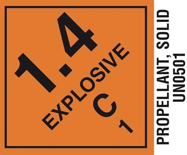 Picture of Hodgdon  Label14cp Propellant Labels 1.4C 1000
