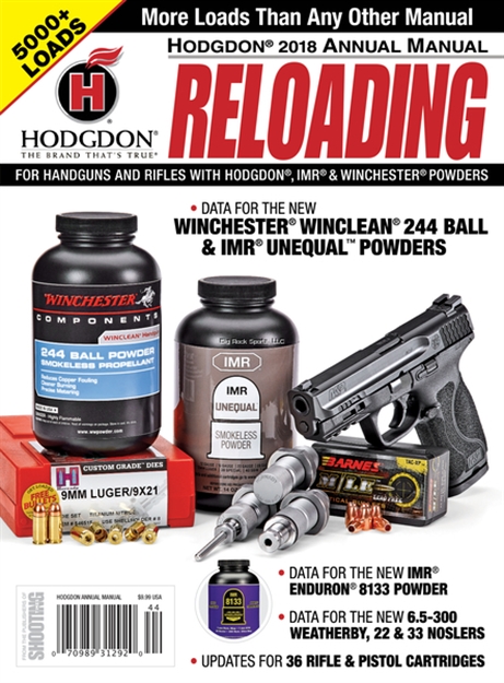 Picture of Hodgdon 2018 Annual Reloading Manual