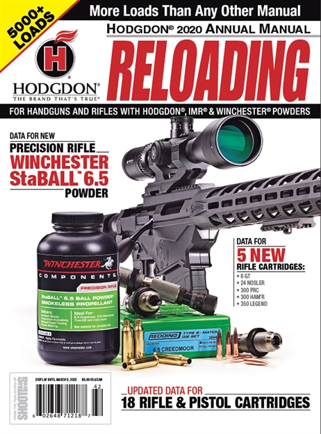 Picture of Hodgdon Am20 Reloading Manual  2020