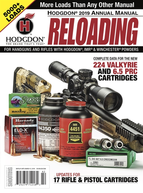 Picture of Hodgdon Annual Manual 2019