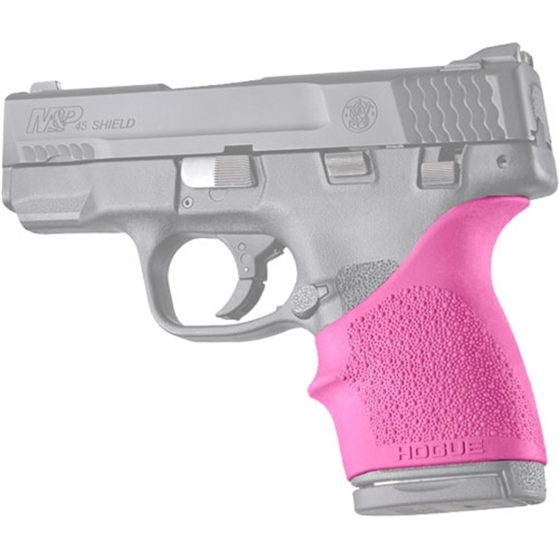 Picture of Hogue Handall Beaver Tail Grip Sleeve S&W M&P Shield 45 Pink!