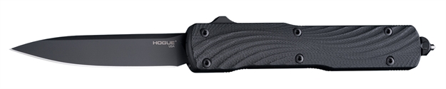 Picture of Hogue  Counterstrike  3.35" Otf Drop Point Plain Black Pvd Cpm 20V SS Blade, Aluminum/G10 Aluminum Handle 34870