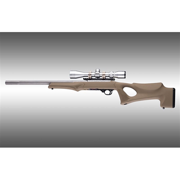 Picture of Hogue Stock Rug 10/22 Bull Bbl Tac Thumbhole Fde 22370 743108223703