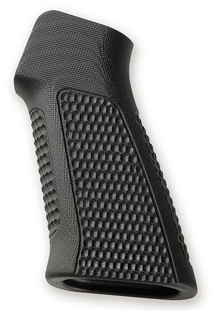 Picture of  Hogue 13139 Piranha AR Pistol Grip Made OF G10 With Black Checkered Finish For Ar-15, M16