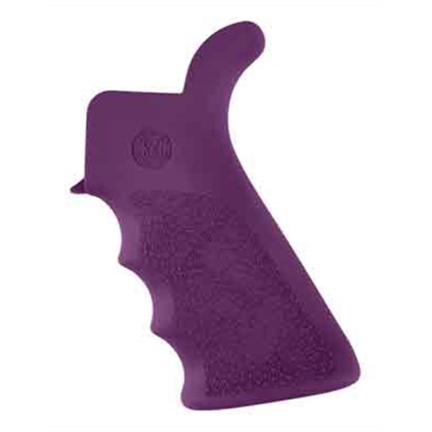Picture of Hogue Ar-15 Beavertail Grip W/Finger Grooves Purple 15026